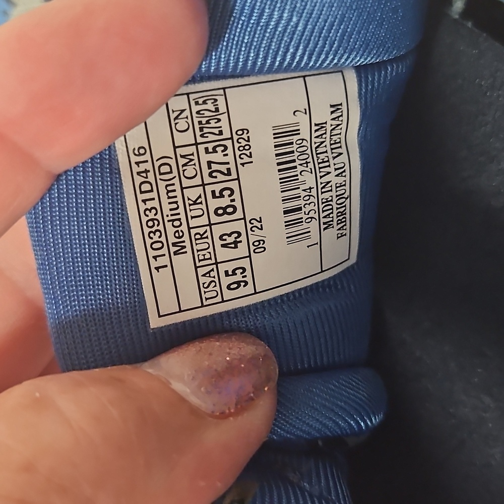 Brooks GHOST Vibrant Blue Camouflage Sneakers MENS SIZE 9.5 OR WOMEN 11 - Picture 3 of 12